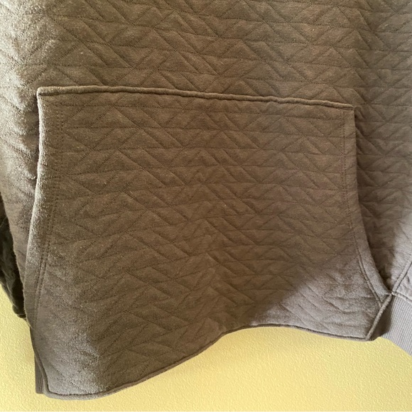 All In Motion Quilted Hip Length Sweatshirt w/ Kangaroo Pocket NWT - Picture 2 of 6